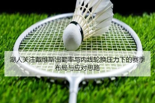 湖人关注戴维斯出勤率与内线轮换压力下的赛季布局与应对思路